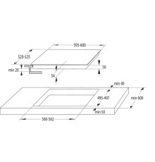 Индукционная варочная поверхность Gorenje IT643SYB черный