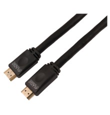 Кабель аудио-видео LAZSO WH-111 HDMI (m)/HDMI (m) 35м. позолоч.конт. черный (WH-111(35M))