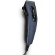 Машинка для стрижки Polaris PHC 0954 синий/черный 9Вт (насадок в компл:4шт)