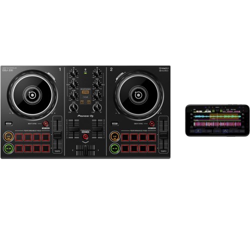 Микшерный пульт Pioneer DDJ-200 (для всех пользователей) Микшерный пульт Pioneer DDJ-200 (для всех пользователей)