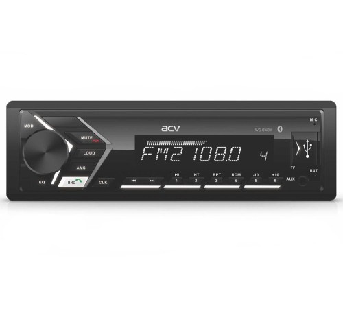 Автомагнитола ACV AVS-814BW 1DIN 4x50Вт (34492)