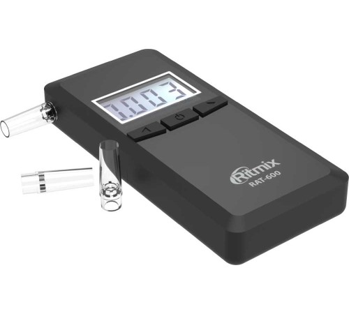 Алкотестер Ritmix RAT-600 электрохимический черный Алкотестер Ritmix RAT-600 электрохимический черный