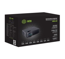 Проектор Cactus CS-PRE.05B.WXGA LCD 1800Lm LS 180Lm ANSI (1280x720) 1500:1 ресурс лампы:30000часов 1xUSB typeA 2xHDMI 1.75кг