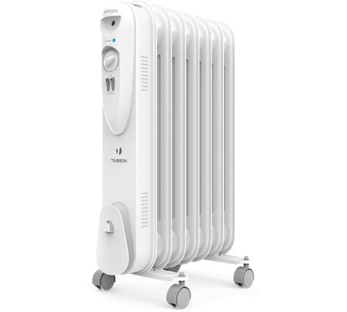 Радиатор масляный Timberk TOR 21.1507 SLX 1500Вт белый Радиатор масляный Timberk TOR 21.1507 SLX 1500Вт белый