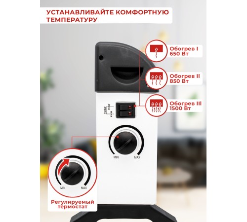 Конвектор Ресанта ОК-1500С 1500Вт белый Конвектор Ресанта ОК-1500С 1500Вт белый