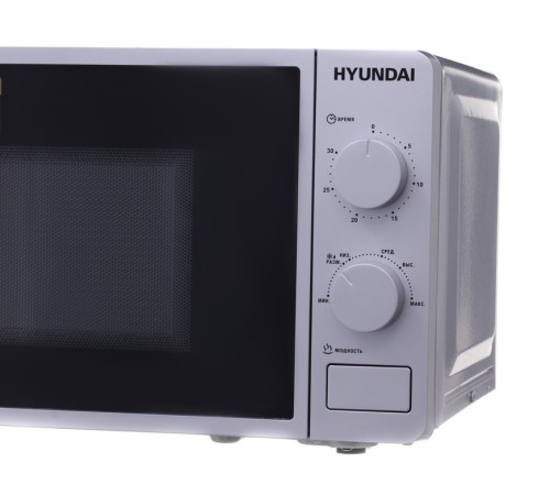 Микроволновая Печь Hyundai HYM-M2001 20л. 700Вт серебристый/черный