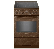 Плита Электрическая Gefest ЭП Н Д 5560-03 0054 коричневый/мрамор стеклокерамика (без крышки)