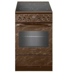 Плита Электрическая Gefest ЭП Н Д 5560-03 0054 коричневый/мрамор стеклокерамика (без крышки)