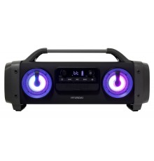 Аудиомагнитола Hyundai H-PCD400 черный 28Вт MP3 FM(dig) USB BT microSD