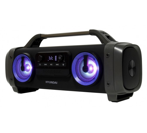 Аудиомагнитола Hyundai H-PCD400 черный 28Вт MP3 FM(dig) USB BT microSD Аудиомагнитола Hyundai H-PCD400 черный 28Вт MP3 FM(dig) USB BT microSD