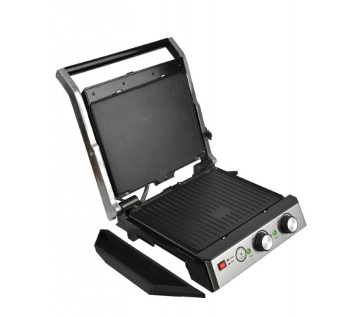 Электрогриль GFGril GF-165 2000Вт черный/серебристый Электрогриль GFGril GF-165 2000Вт черный/серебристый