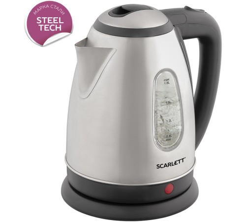 Чайник электрический Scarlett SC-EK21S88 1.8л. 2200Вт черный/серебристый корпус: металл (EK21S88) Чайник электрический Scarlett SC-EK21S88 1.8л. 2200Вт черный/серебристый корпус: металл (EK21S88)