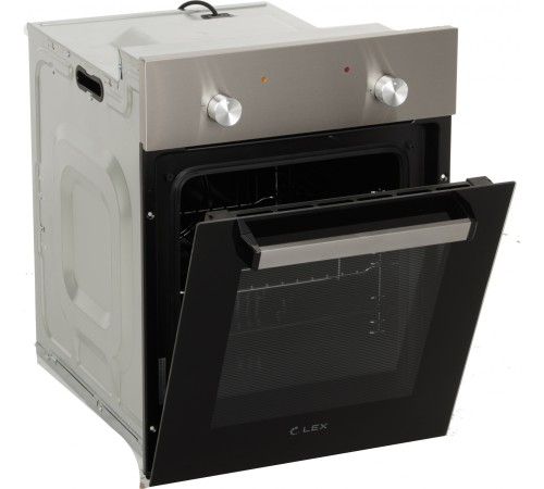 Духовой шкаф Электрический Lex EDM 4540 IX нержавеющая сталь/черный Духовой шкаф Электрический Lex EDM 4540 IX нержавеющая сталь/черный