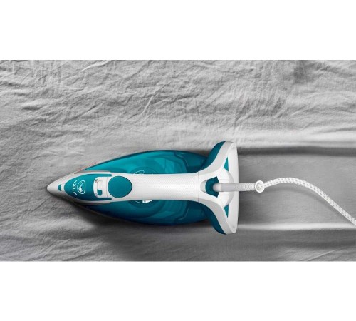 Утюг Tefal FV5718E0 2500Вт голубой/белый