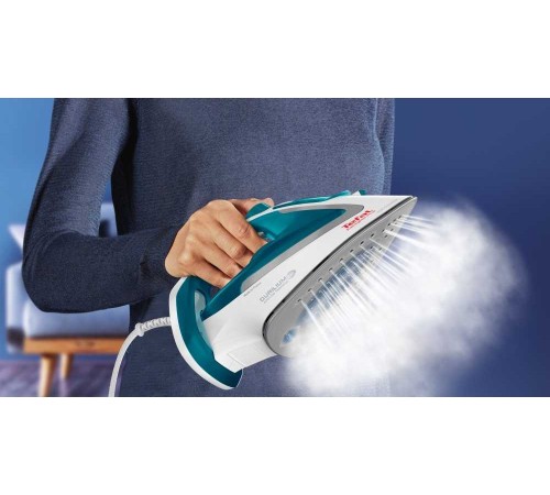 Утюг Tefal FV5718E0 2500Вт голубой/белый