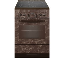 Плита Электрическая Gefest ЭП Н Д 6560-03 0054 коричневый/мрамор стеклокерамика (без крышки)