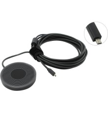 Микрофон проводной Logitech MeetUp 6м черный