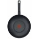 Сковорода ВОК (WOK) Tefal Resist D5161953 круглая 28см ручка несъемная (без крышки) черный (2100113629)