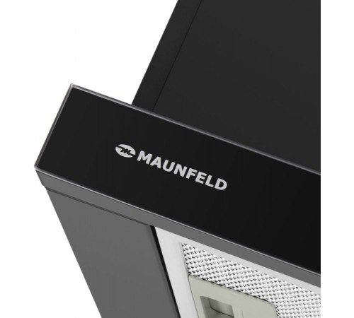 Вытяжка встраиваемая Maunfeld VS FAST Glass 60 черный управление: кулисные переключатели (1 мотор)