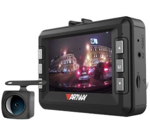 Видеорегистратор с радар-детектором Artway MD-109 GPS черный Видеорегистратор с радар-детектором Artway MD-109 GPS черный