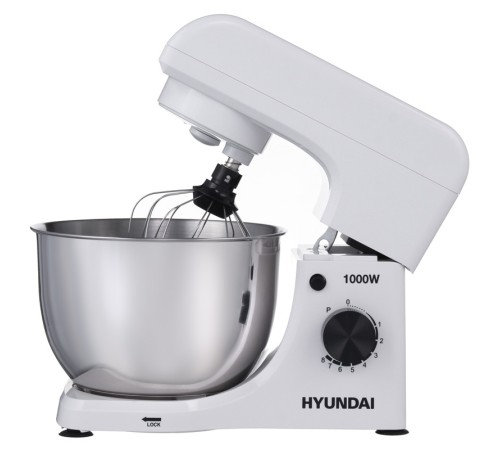 Миксер планетарный Hyundai HYM-S4451 1000Вт белый/черный Миксер планетарный Hyundai HYM-S4451 1000Вт белый/черный