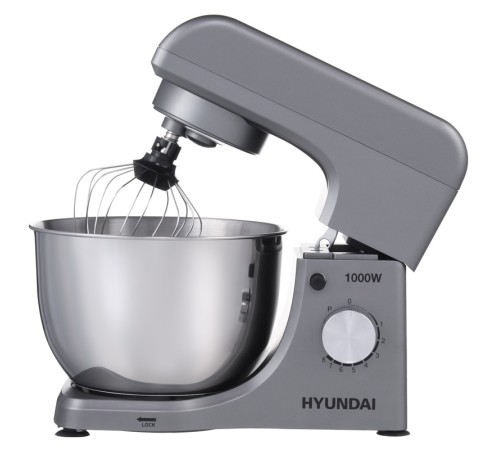 Миксер планетарный Hyundai HYM-S5451 1000Вт серый/черный Миксер планетарный Hyundai HYM-S5451 1000Вт серый/черный