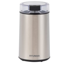 Кофемолка Hyundai HYC-G5261 200Вт сист.помол.:ротац.нож вместим.:60гр серебристый
