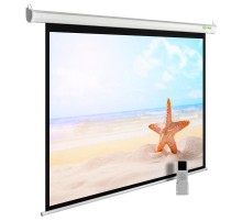Экран Cactus 175x280см SIlverMotoExpert CS-PSSME-280X175-WT 16:10 настенно-потолочный рулонный белый (моторизованный привод)