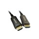 Кабель аудио-видео Digma HDMI 2.0 AOC HDMI (m)/HDMI (m) 20м. позолоч.конт. черный (BHP AOC 2.0-20)