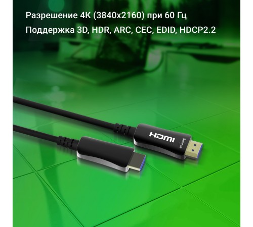 Кабель аудио-видео Digma HDMI 2.0 AOC HDMI (m)/HDMI (m) 30м. позолоч.конт. черный (BHP AOC 2.0-30) Кабель аудио-видео Digma HDMI 2.0 AOC HDMI (m)/HDMI (m) 30м. позолоч.конт. черный (BHP AOC 2.0-30)