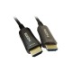 Кабель аудио-видео Digma HDMI 2.0 AOC HDMI (m)/HDMI (m) 50м. позолоч.конт. черный (BHP AOC 2.0-50)