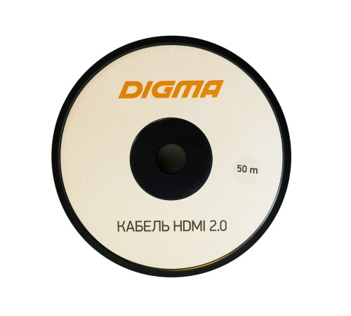 Кабель аудио-видео Digma HDMI 2.0 AOC HDMI (m)/HDMI (m) 50м. позолоч.конт. черный (BHP AOC 2.0-50) Кабель аудио-видео Digma HDMI 2.0 AOC HDMI (m)/HDMI (m) 50м. позолоч.конт. черный (BHP AOC 2.0-50)