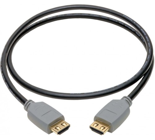 Кабель аудио-видео Tripplite HDMI (m)/HDMI (m) 0.9м. позолоч.конт. черный/серый (P568-003-2A) Кабель аудио-видео Tripplite HDMI (m)/HDMI (m) 0.9м. позолоч.конт. черный/серый (P568-003-2A)