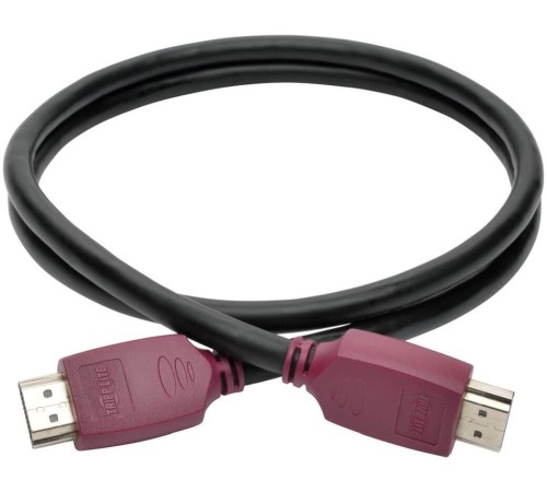 Кабель аудио-видео Tripplite HDMI (m)/HDMI (m) 1.8м. позолоч.конт. черный (P569-006-CERT) Кабель аудио-видео Tripplite HDMI (m)/HDMI (m) 1.8м. позолоч.конт. черный (P569-006-CERT)
