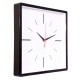 Часы настенные аналоговые Бюрократ WallC-S61P D30см черный (WALLC-S61P30/BLACK)