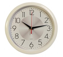 Часы настенные аналоговые Бюрократ WallC-R69P D22см белый (WALLC-R69P22/WHITE)