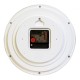 Часы настенные аналоговые Бюрократ WallC-R69P D22см белый (WALLC-R69P22/WHITE)