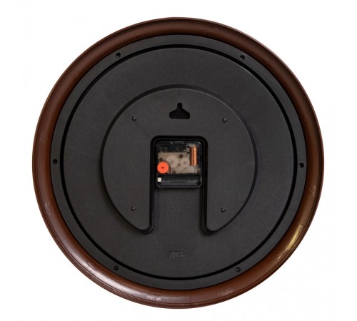 Часы настенные аналоговые Бюрократ WallC-R77P D35см коричневый (WALLC-R77P35/BROWN) Часы настенные аналоговые Бюрократ WallC-R77P D35см коричневый (WALLC-R77P35/BROWN)