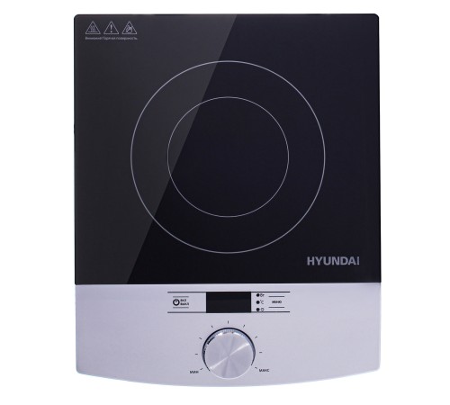 Плита Индукционная Hyundai HYC-0102 серебристый/черный стеклокерамика (настольная) Плита Индукционная Hyundai HYC-0102 серебристый/черный стеклокерамика (настольная)