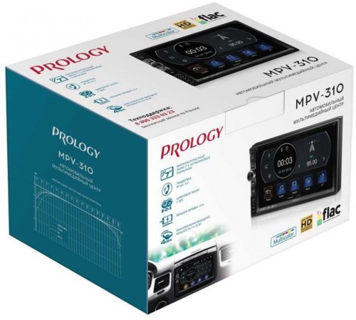 Автомагнитола Prology MPV-310 2DIN 4x55Вт v4.2 7" ПДУ RDS (PRMPV310) Автомагнитола Prology MPV-310 2DIN 4x55Вт v4.2 7" ПДУ RDS (PRMPV310)