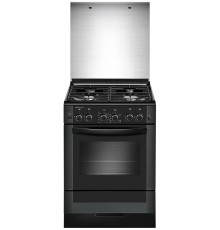 Плита Газовая Gefest ПГ 6300-02 0346 черный (стеклянная крышка) реш.чугун
