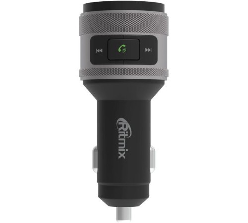 Автомобильный FM-модулятор Ritmix FMT-A707 черный MicroSD BT USB (80000131) Автомобильный FM-модулятор Ritmix FMT-A707 черный MicroSD BT USB (80000131)