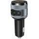 Автомобильный FM-модулятор Ritmix FMT-A707 черный MicroSD BT USB (80000131)
