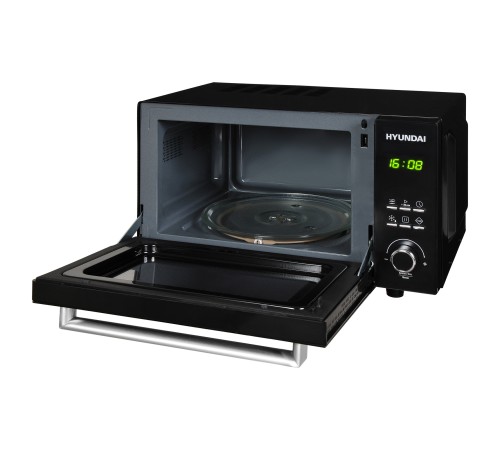 Микроволновая Печь Hyundai HYM-D2073 23л. 800Вт черный/Хром Микроволновая Печь Hyundai HYM-D2073 23л. 800Вт черный/Хром