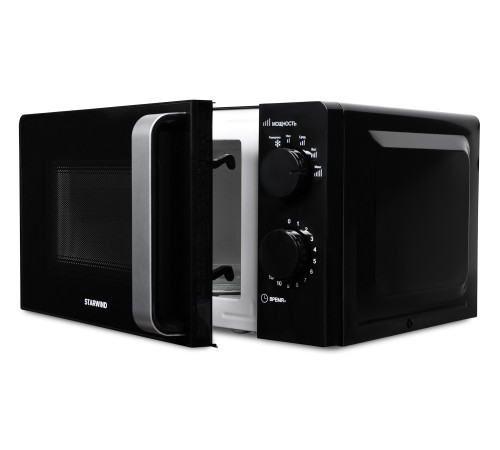 Микроволновая Печь Starwind SMW2520 20л. 700Вт черный/серебристый Микроволновая Печь Starwind SMW2520 20л. 700Вт черный/серебристый