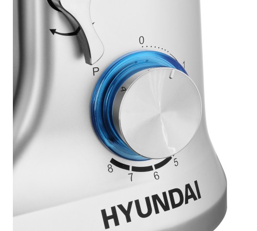 Миксер планетарный Hyundai HYM-S6551 1300Вт серебристый Миксер планетарный Hyundai HYM-S6551 1300Вт серебристый