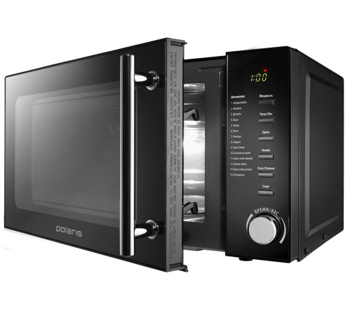 Микроволновая Печь Polaris PMO 2002DG RUS 20л. 700Вт черный