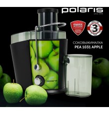 Соковыжималка центробежная Polaris PEA 1031 Apple 1000Вт рез.сок.:550мл. зеленый