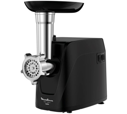 Мясорубка Moulinex Compact HV1 ME112832 1600Вт черный/серебристый Мясорубка Moulinex Compact HV1 ME112832 1600Вт черный/серебристый