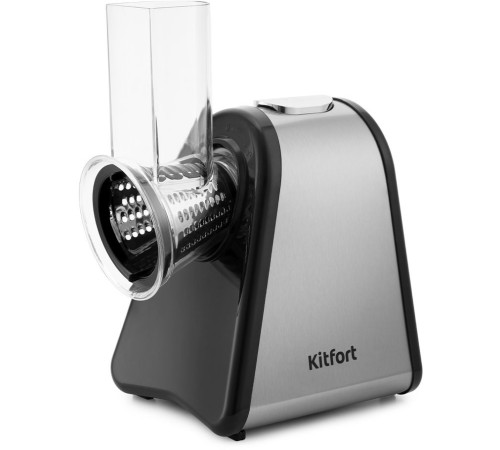 Измельчитель электрический Kitfort КТ-1384 200Вт серебристый/черный Измельчитель электрический Kitfort КТ-1384 200Вт серебристый/черный